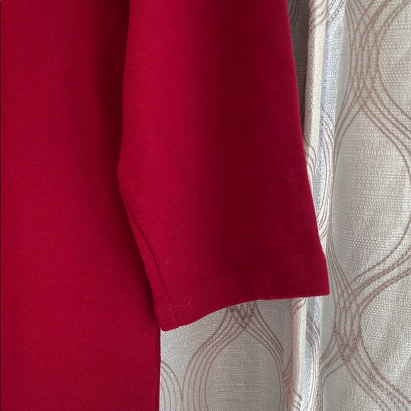 Karen Scott Vibrant Red Blouse - Picture 3 of 4